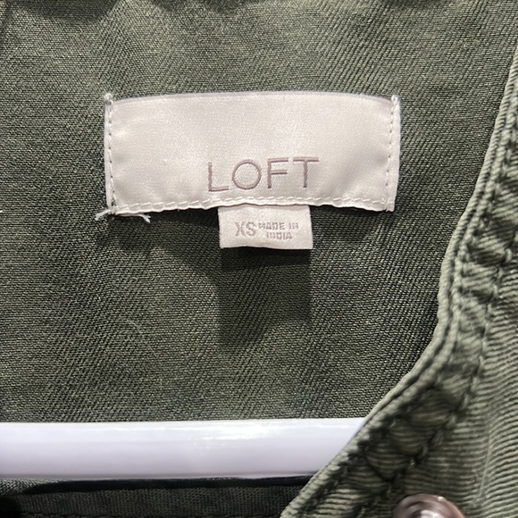 Fall is almost here! Loft Forest Green Women’s Utility Jacket - Extra Small - Picture 5 of 5